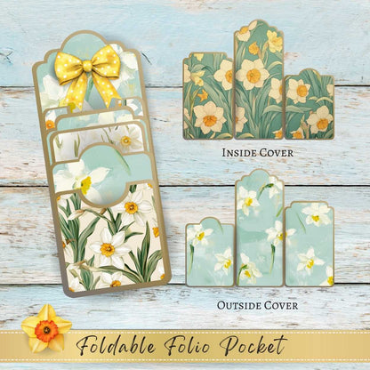 Daffodil Dream Pocket Folio And Ephemera