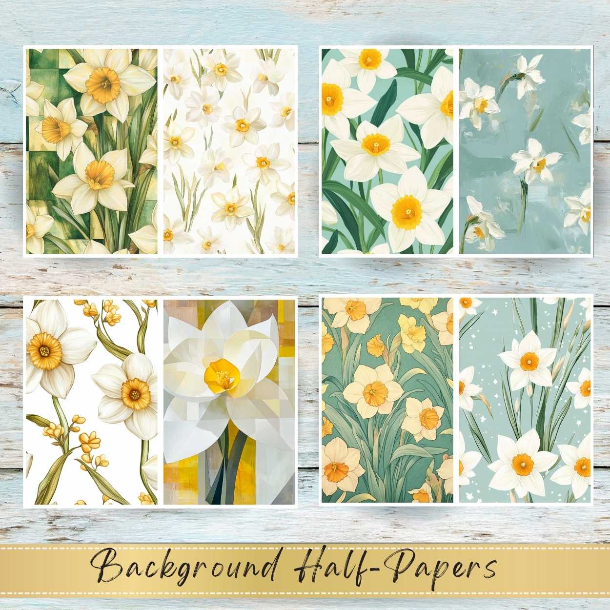 Daffodil Dream Pocket Folio And Ephemera